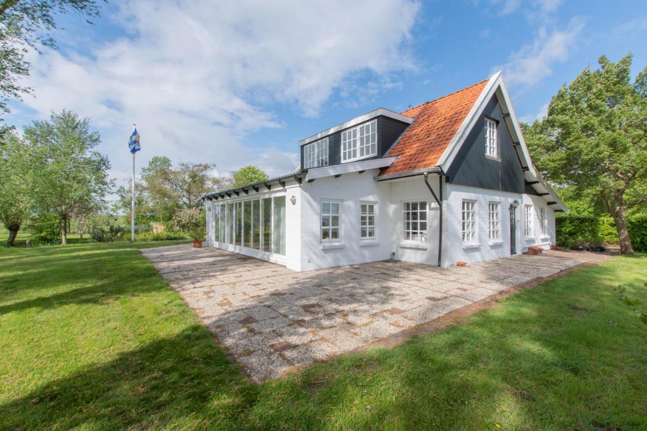 Prachtig Gelegen Vrijstaand Landhuis Hansweert Exteriér fotografie