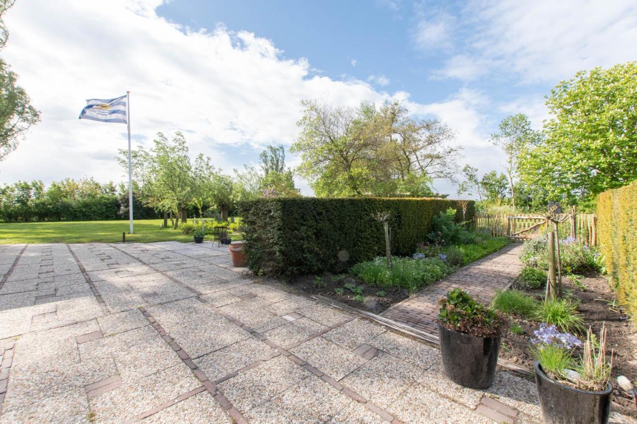 Prachtig Gelegen Vrijstaand Landhuis Hansweert Exteriér fotografie